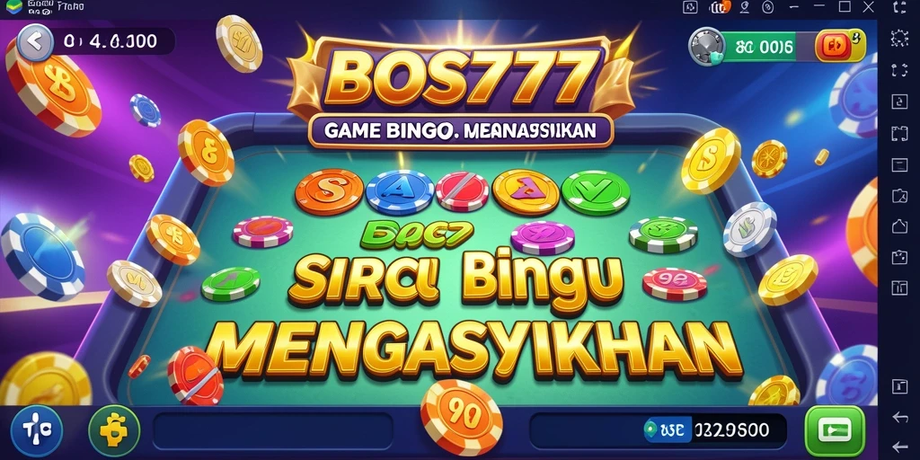 Tampilan gameplay menarik dengan suasana bingo yang mendebarkan.