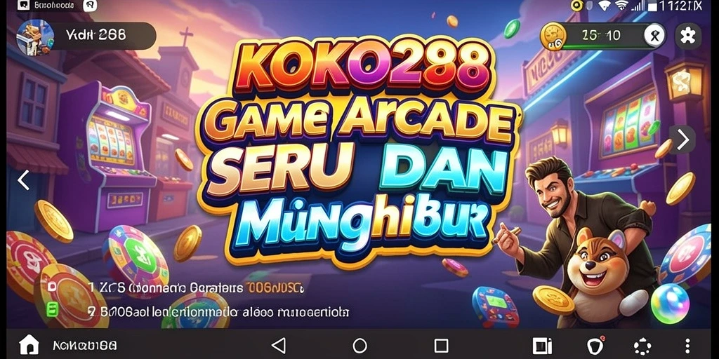 Tangkapan layar utama KOKO288 menampilkan intensnya gameplay Arcade yang mengasyikkan.