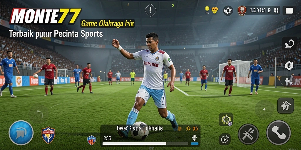 Tampilan gameplay <strong>MONTE77</strong> yang seru dan menegangkan dalam kompetisi olahraga.