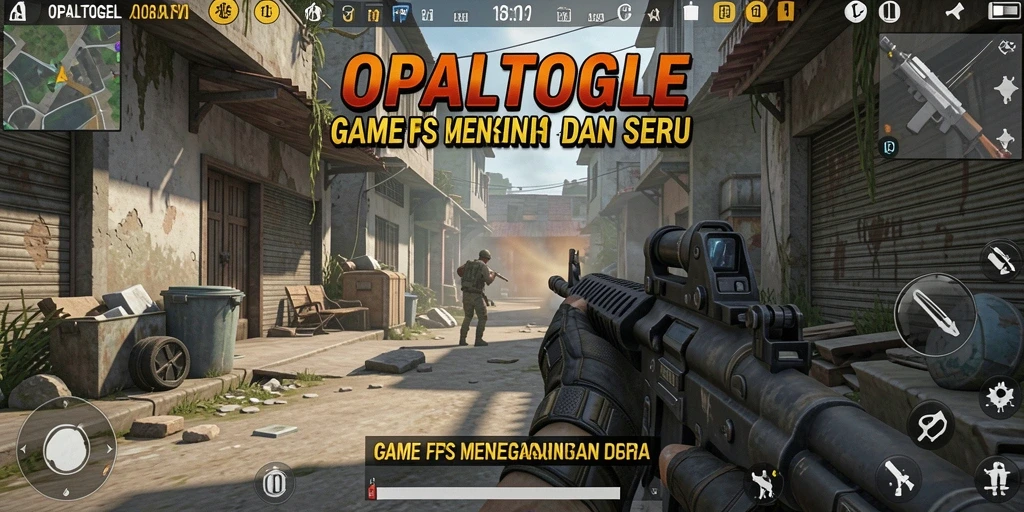 Screenshot gameplay OPALTOGEL yang menunjukkan aksi menegangkan.