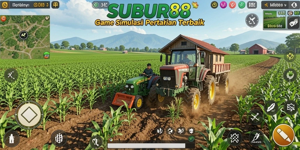 Tampilan gameplay menarik dalam SUBUR88 yang penuh warna.