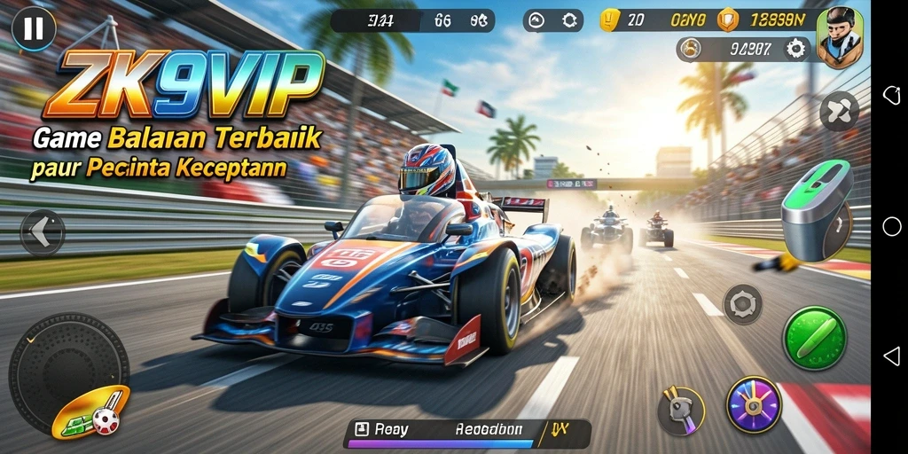 Gameplay mendebarkan ZK9VIP dengan balapan seru dan adrenaline tinggi.